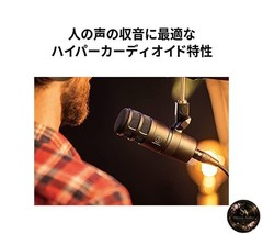 Audio-Technica AT2040 Dynamic Microphone Super-cardioid XLR Built-in Pop Filter