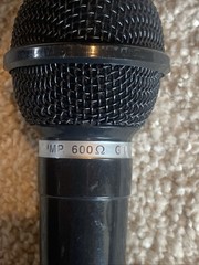 Dynamic Microphone Black GM-300 Handheld Mic Singing Wired Adult Kids Imp 600