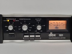 Vintage 1970s DBX 161 Compressor Limiter, RCA Unbalanced -10dBV (Tested)