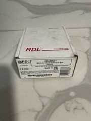 RADIO DESIGN LABS RDL/DD-BN31 Mic/Line Dante Interface 4×4 (WHITE)