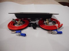 Dual Jack Plate Kit For Multi Speaker Cabs, w/Jacks, Wire, Screws & Terminals