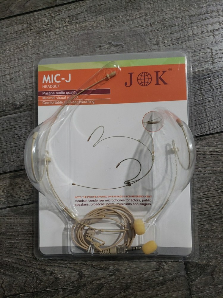 J K Professional Headset/Headworn Microphone MIC-J 071S For Sennheiser Wirele…