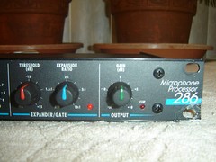 DBX 286, Modified, with Opamp T-25 Line Transformer, Mic Processor, Vintage Rack