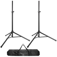 Behringer Eurolive B110D 10″ 300W 2-Way Active PA Powered Speaker, Pair, Bundle