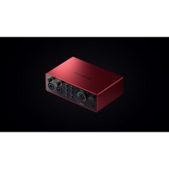 Focusrite Scarlett 4i4 USB-C Audio/MIDI Interface (4th Gen) w/ 4x XLR Cable KIT