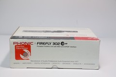 Phonic Firefly 302 Plus Portable Firewire Audio Interface Unit w/Power Supply &
