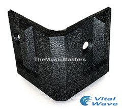 32X ABS 2 Hole Cabinet Corner Amp Rack Case DJ Home Speaker Box Bumper Protector