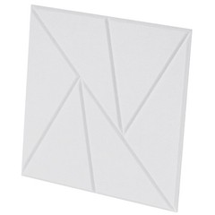 VEVOR 18 Pack Acoustic Wall Panels 11.8 x 11.8 x 0.4 inch Self-Adhesive White
