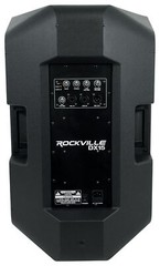 Rockville DX15 15″ Class D 2000w PRO Powered Active DJ PA Speaker 500w RMS! Loud