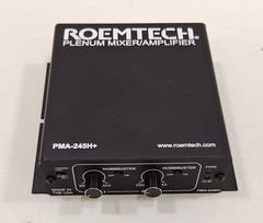 Roemtech Classroom Audio PMA-245+ Plenum Amplifier 45 Watts – 2 Channel Stereo
