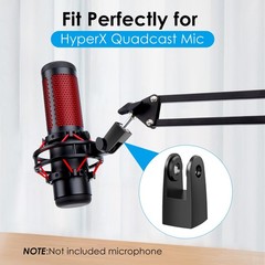 Quadcast Mount Adapter for HyperX Microphone, Adapter for Boom Arm