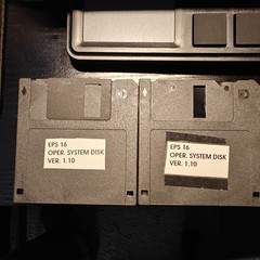 Ensoniq EPS OS Operating System Floppy Boot Disk v 1.10 and instruments