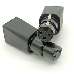DMX to RJ45 Connector RJ45 Ethernet to 3-Pin XLR DMX Female & Male Adapter Set
