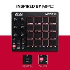 AKAI MPD218 Feature-Packed Highly Playable Pad Controller 100% Genuine Product