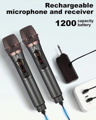Ultimate Karaoke and DJ Wireless Microphone System: Easy Setup & Unmatched Range