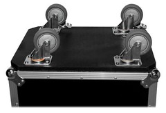 Flight Case w/ Wheels For (2) American DJ Inno Beam LED Moving Head Lights