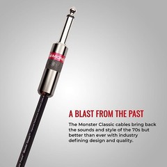 Monster 6 Ft. Prolink Classic Instrument Cable – Straight to Straight