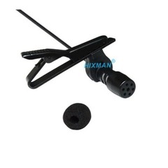 HIXMAN LM1 Lavalier Laple Mic For Audio Technica Transmitter Hirose 4P cW-style