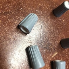 6x Genuine OEM Grey/White Knob For Mackie Mixer from CFX20MKll Mixing Board