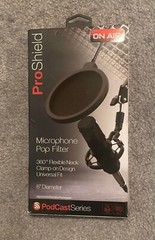 Tzumi On Air ProShield Microphone Pop Filter ~ NEW