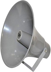 Indoor Outdoor PA Horn Speaker – 13.5 Inch 50 W Powered Compact Loud Sound