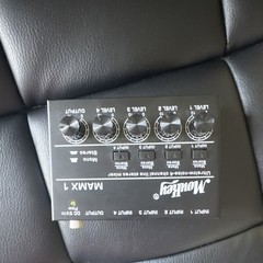 Moukey MAMX 1 Ultralow-Noise 4-Channel Line Stereo Mixer 1/4″ TRS