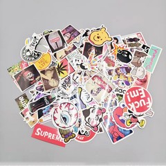 NEW 100PCS Skateboard Stickers Bomb Vinyl Laptop Luggage Decals Dope Sticker