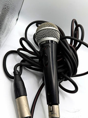 Shure PG58 Wired Dynamic Microphone with XLR Cable Used
