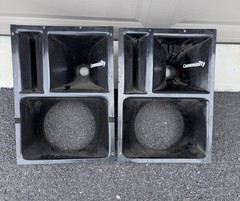 Community RS Speakers Fiberglass Molds Only – 15” Woofer 2” Horn – For Rebuild