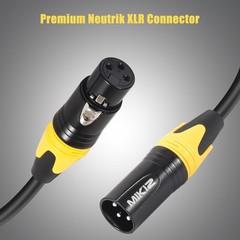 XLR Cables for Microphone DJ Recording 10 Feet 4 Pack