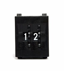 1set Thumbwheel BCD Switch 2-Digit + Cap TF31 GTF311221 0~9 Scale H=33mm Hampolt