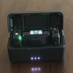 DJI Mic Wireless Microphone System w/ Charging Case, Black