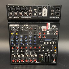 Peavey PV® 10AT Compact 10 Channel Mixer with Bluetooth and Antares® Auto-Tune