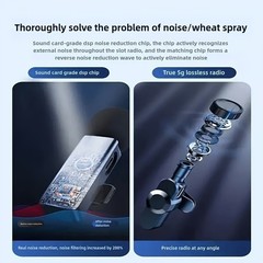 3 in 1 Mini Microphone for iPhone/Android/Camera Wireless Lavalier Microphone