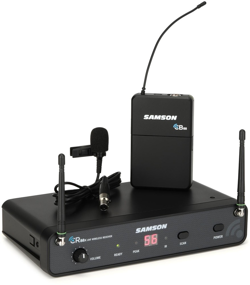 Samson Concert 88x LM5 Presentation Wireless Lavalier Microphone System – K Band