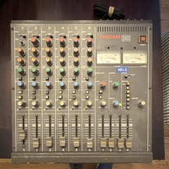 TASCAM 106 6-Channel Analog Mixer VU Meter Fader 3-Band EQ Desktop Recording
