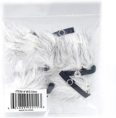 Movo WS10 Universal Furry Deadcat Outdoor Windscreen for Lavalier Microphone 5PK