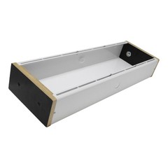 KOMA Case 3U / 84HP White with Flying Bus Board and Screws
