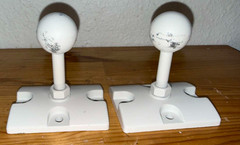 Pair Of JBL 179-00002-00 179-00002-01 Ball Mounts for Control 25 and 28 Speakers