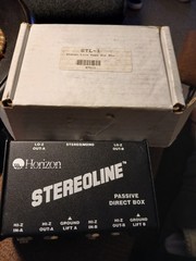 Horizon STL-1 Stereo/ Dual Mono Line Passive Direct Box