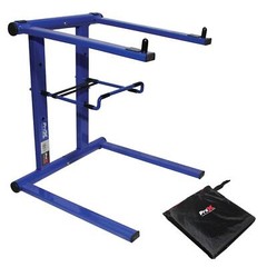 ProX T-LPS600B Foldable Portable Blue Laptop Stand w Adjustable Shelf + Bag