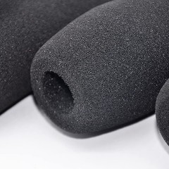 Camera Microphone Windscreens – 2 Pcs Foam Covers for Shotgun & Headset