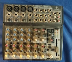 Behringer XENYX 1202FX 12 CH Mixer with Effects.