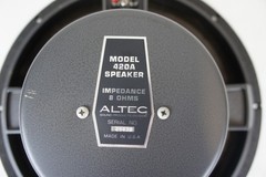 ALTEC LANSING 420A 15″ WOOFER – REMOVED FROM ALTEC LANSING 879A SANTANA SPEAKER