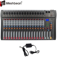 500W 5 Channel Professional Powered Mixer power mixing Amplifier Amp 99DSP USB