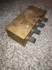 Vintage Vecor 936 4 Channel Transistorized Microphone Mixer 1/4″ Jacks Untested
