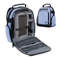 USA GEAR Audio Equipment Backpack for Recording Microphones & Accessories