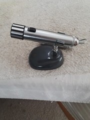 NOS Lafayette Crystal Microphone 99-4587 and Stand