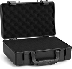 13.6 Inch Hard Carrying Case,Shockproof Storage Box with Customizable Foam,Porta