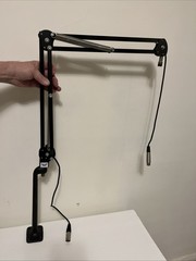 O.C. White Pro Mic Boom with Riser and Low Noise XLR Cable